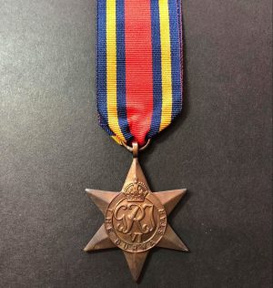 WWII Burma Star War Medal