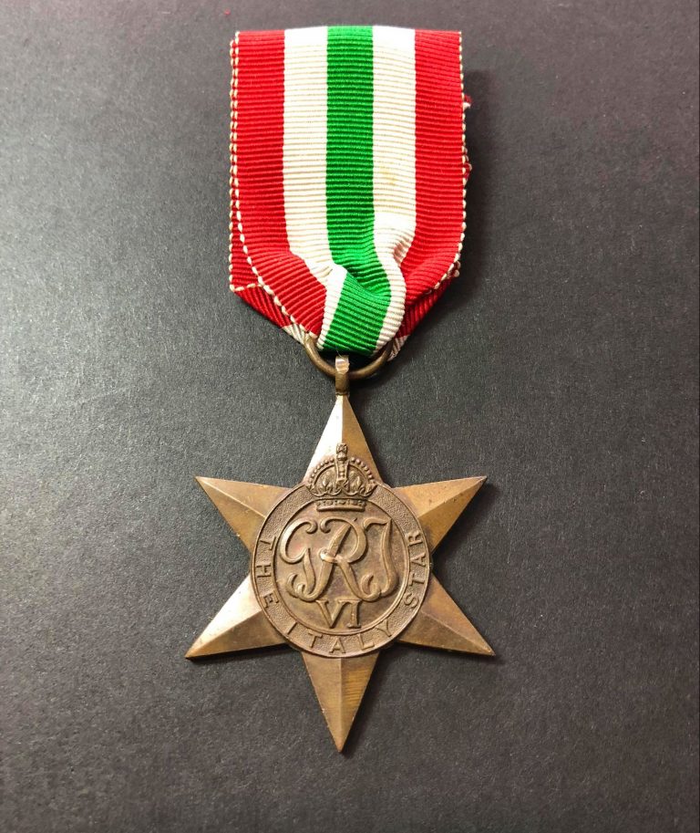 WWII Italy Star War Medal | Southern Cross Coins