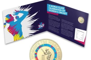 2020 $2 ICC Cricket Women’s T20 World Cup Al-Br Coloured Uncirculated Coin