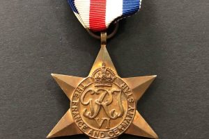 WWII France and Germany Star War Medal