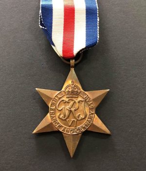 WWII France and Germany Star War Medal