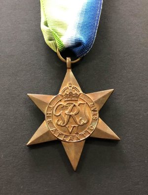 WWII Atlantic Star War Medal