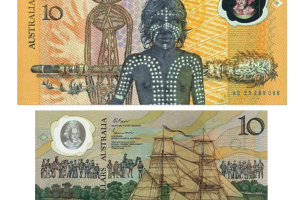 Australia 1988 $10 Bicentennial Commemorative Note R310b Uncirculated