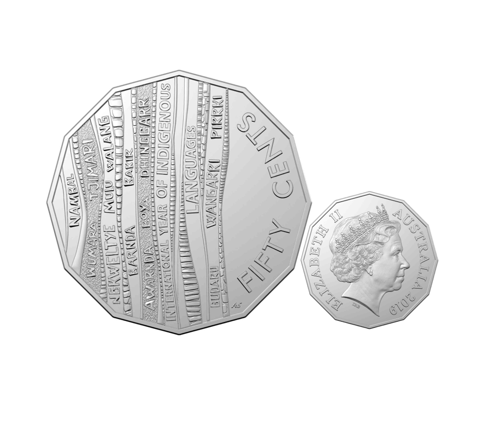2019 Repatriation $2 Dollar Indigenous Languages 50 Cent UNC Loose Coins 