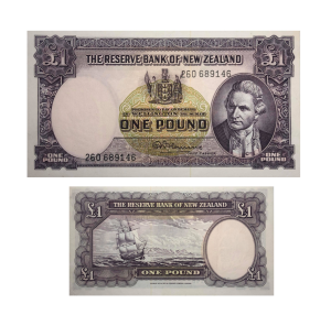 New Zealand 1960 £1 p.159d Near Uncirculated