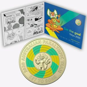 2020 $2 Tokyo Paralympics Uncirculated Coin