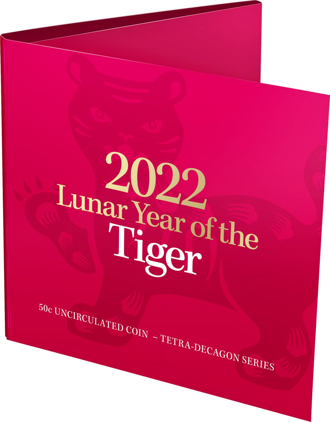 2022 50c Lunar Year of the Tiger Uncirculated Coin | Southern Cross Coins