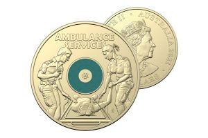 2021 $2 Ambulance Coloured Uncirculated Coin