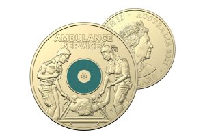 2021 $2 Ambulance Coloured Uncirculated Coin