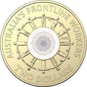 2022 $2 Frontline Workers Coloured Uncirculated Coin