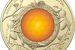 2022 $2 HoneyBee Coloured Uncirculated Coin