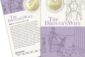 2022 50 Cent Henry Lawson the Drovers Wife Uncirculated Coin