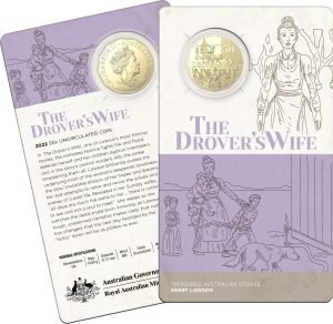2022 50 Cent Henry Lawson the Drovers Wife Uncirculated Coin