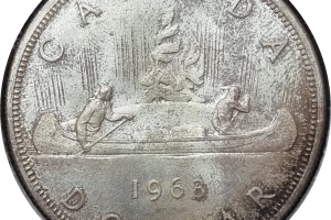 Canada 1963 Dollar Unc