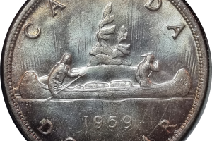 Canada 1959 Dollar Unc