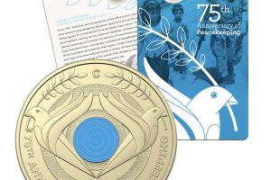 2022 $2 75th Anniversary of Peacekeeping 'C' Mint Mark Coin
