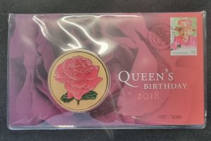 2018 Queen's Birthday Medallion PNC