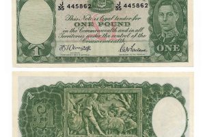 Australia 1942 £1 Armitage/McFarlane near Uncirculated
