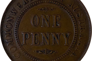 Australia 1925 Penny - Fine
