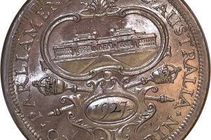 Australia 1927 Canberra Florin - Extra Fine