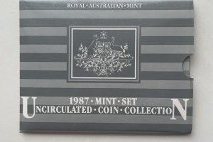 1987 7 coin Uncirculated Mint Set