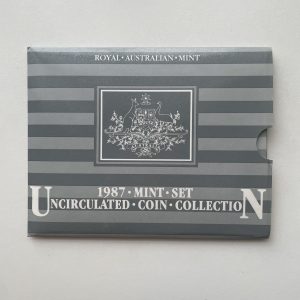 1987 7 coin Uncirculated Mint Set