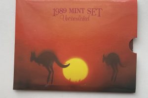 1989 8 coin Uncirculated Mint Set