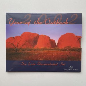 2002 Year of the Outback Uncirculated 6 coin Mint Set