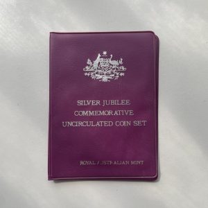 1977 Silver Jubilee Commemorative Royal Australian Mint 6 coin set