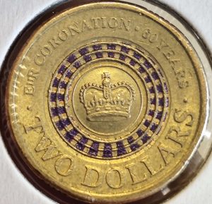 2013 $2 Coronation - Very Fine or Better