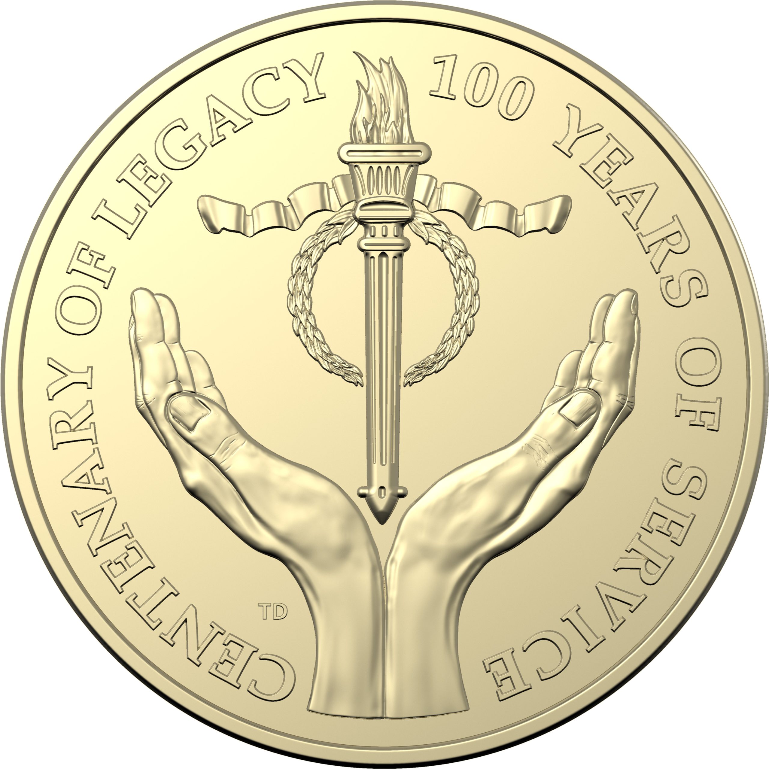 2023 $1 Centenary of Legacy Uncirculated Coin *LIMIT 1 PER PERSON* - Image 2