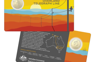 2022 $1 150th Anniversary Australian Overland Telegraph Line