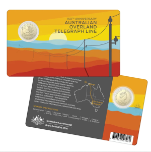 2022 $1 150th Anniversary Australian Overland Telegraph Line