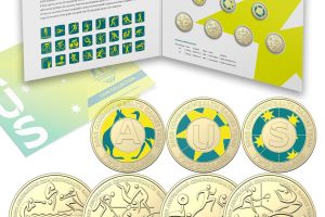 2022 AUS Commonwealth games 7 coin collection