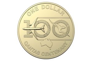 2020 $1 Qantas Uncirculated coin