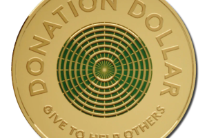2020 $1 Donation Dollar Uncirculated Coin