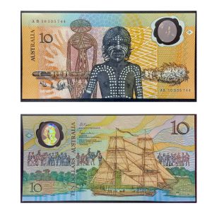 1988 $10 1st Prefix AB10 ( second release ) Uncirculated Bicentennial Note *SCARCE*