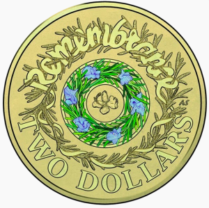 2017 $2 Rosemary Remembrance Uncirculated Coin