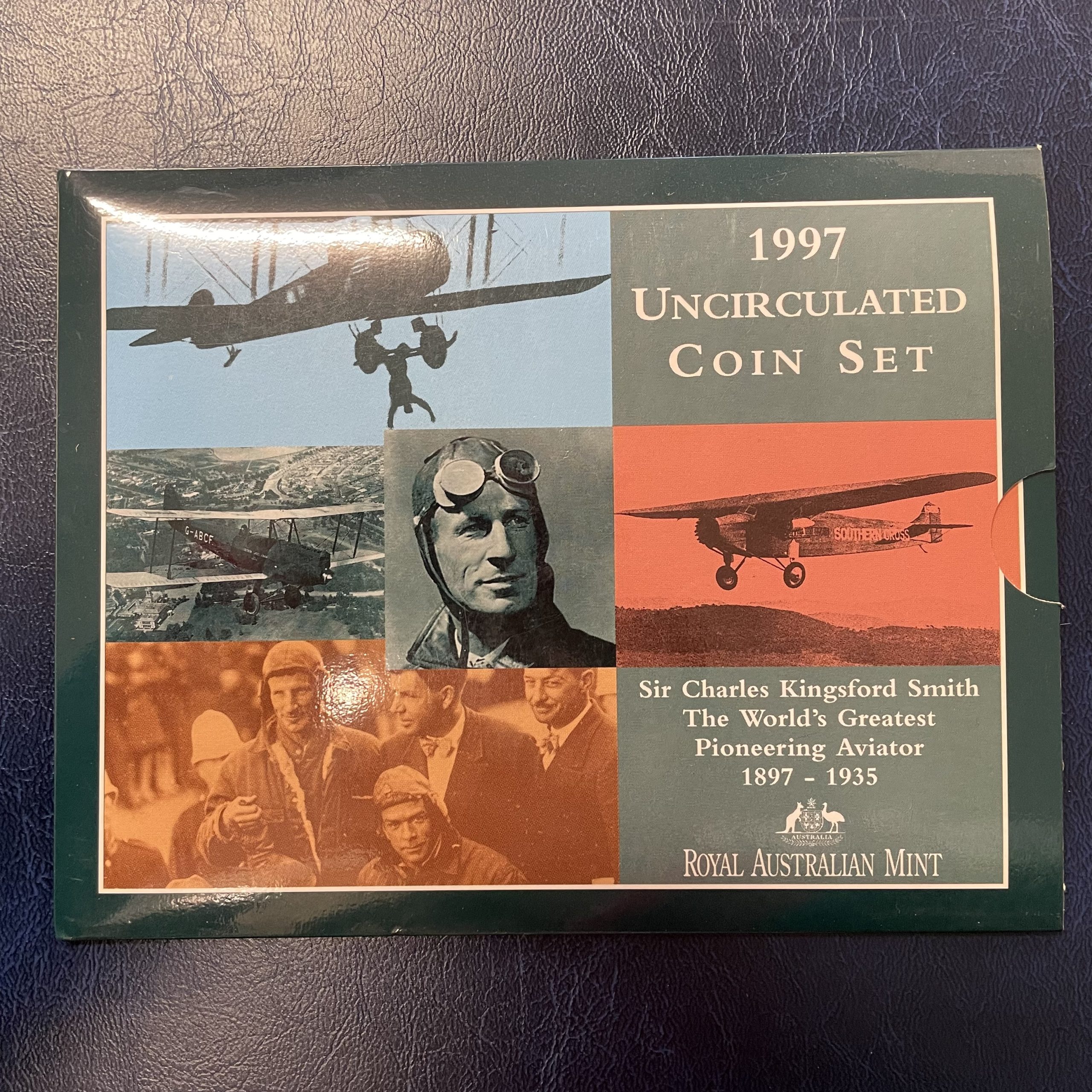 1997 Centenary of the Birth of Sir Charles Kingsford Smith 6-coin Mint Set