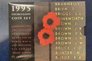 1995 Commemorating the 50th anniversary of the end of WWII 6-coin Mint Set