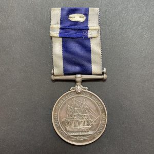 1914 - 1918 Great Britain Naval Long Service Medal - Extra Fine Condition