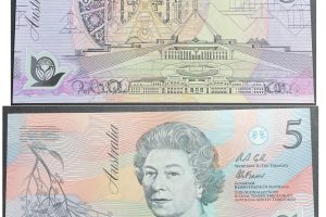 1992 $5 (First polymer type light pink) Fraser-Cole Signatures - Uncirculated