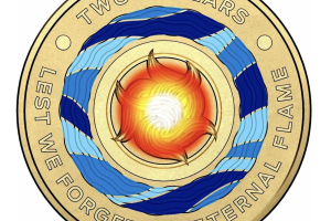 2018 $2 Eternal Flame Uncirculated Coin