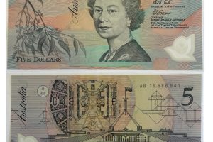 1992 $5 Fraser Cole RARE Last Prefix AB19 - Uncirculated