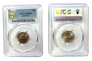 2023 5c PCGS - MS69