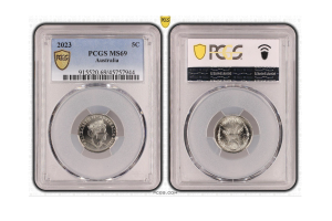 2023 5c PCGS - MS69