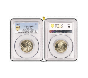 2023 $1 Year of the Rabbit PCGS - MS69