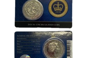 2010 50c Royal Engagement uncirculated coin