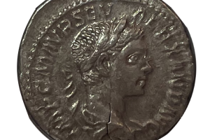 Ancient Rome silver denarius Severus Alexander 222-235 AD - good very fine