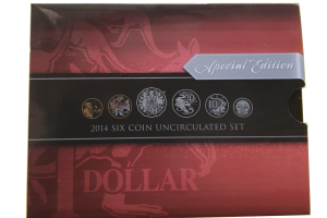 2014 6-coin Mint Set